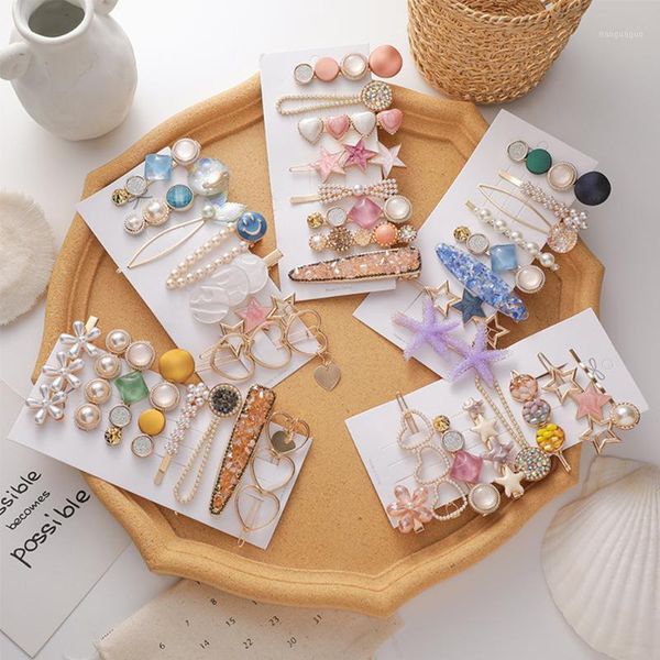 fashion pearls acetate geometric hair clips for women girls headband sweet hairpins barrettes accessories set1
fashion pearls acetate geometric hair clips for women girls headband sweet hairpins barrettes accessories set1