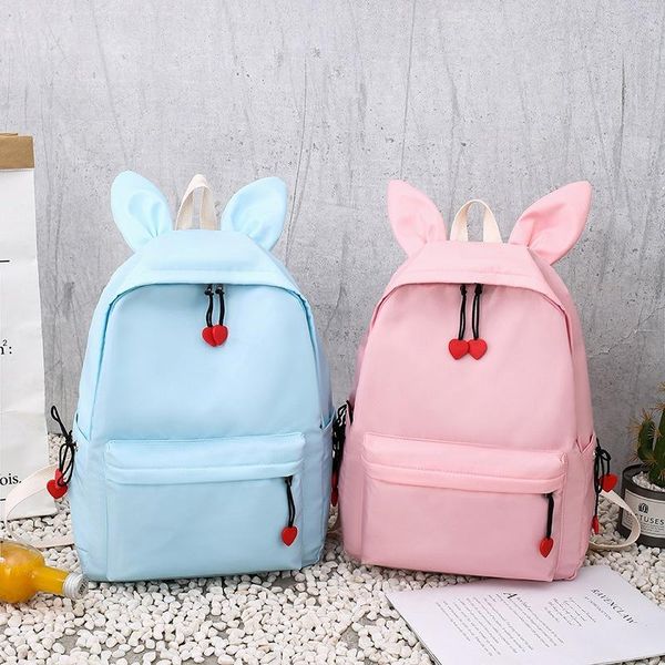 women backpack ears school bags for teenagers girls waterproof nylon high backpacks child outdoor travel bag
women backpack ears school bags for teenagers girls waterproof nylon high backpacks child outdoor travel bag