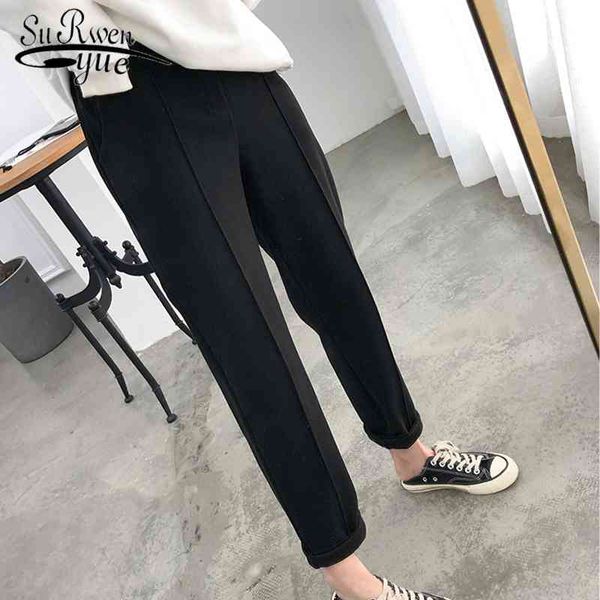 autumn winter plus size ol style wool female work suit pant loose trousers capris thicken women pencil pants 6648 50 210521, Black;white
autumn winter plus size ol style wool female work suit pant loose trousers capris thicken women pencil pants 6648 50 210521, Black;white