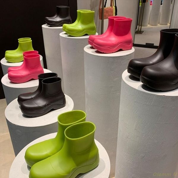 boots 2021 luxury women casual thick bottom short boot rain rubber ladies walking waterproof ankle, Black
boots 2021 luxury women casual thick bottom short boot rain rubber ladies walking waterproof ankle, Black