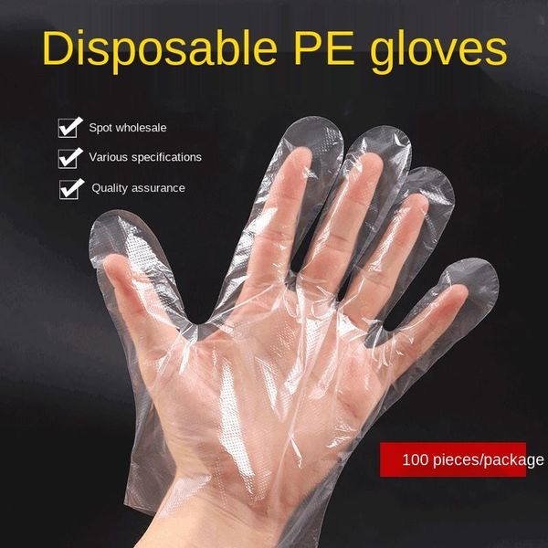 disposable gloves 100 pcs once kitchen oil-proof antifouling eat something anti-dirty
disposable gloves 100 pcs once kitchen oil-proof antifouling eat something anti-dirty