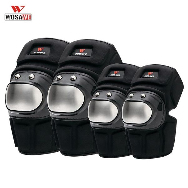 elbow & knee pads wosawe stainless steel protector guard motorcycle snowboard skating racing off-road protective plate gear, Black;gray
elbow & knee pads wosawe stainless steel protector guard motorcycle snowboard skating racing off-road protective plate gear, Black;gray