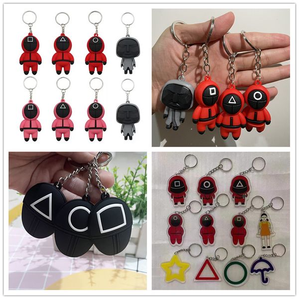 squid game keychain toy 3d soldier popular movie series are still missing your keychains mini doll figurine key ring car backpack pendant ch
squid game keychain toy 3d soldier popular movie series are still missing your keychains mini doll figurine key ring car backpack pendant ch