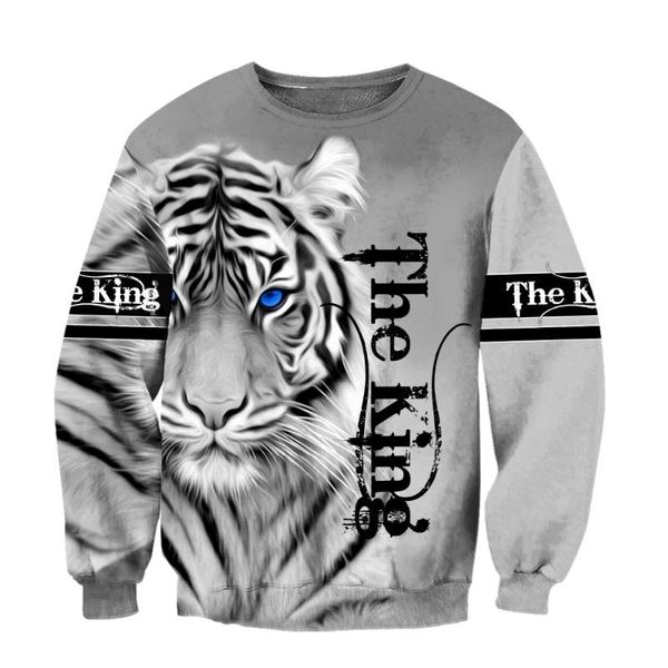 men's hoodies & sweatshirts fashion autumn animal sweater white tiger skin 3d high-quality full-body printing hoodie pullover casual, Black
men's hoodies & sweatshirts fashion autumn animal sweater white tiger skin 3d high-quality full-body printing hoodie pullover casual, Black