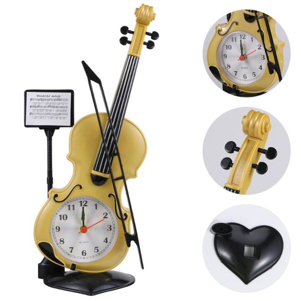 other clocks & accessories violin shape clock electronic alarm practical (random color)
other clocks & accessories violin shape clock electronic alarm practical (random color)