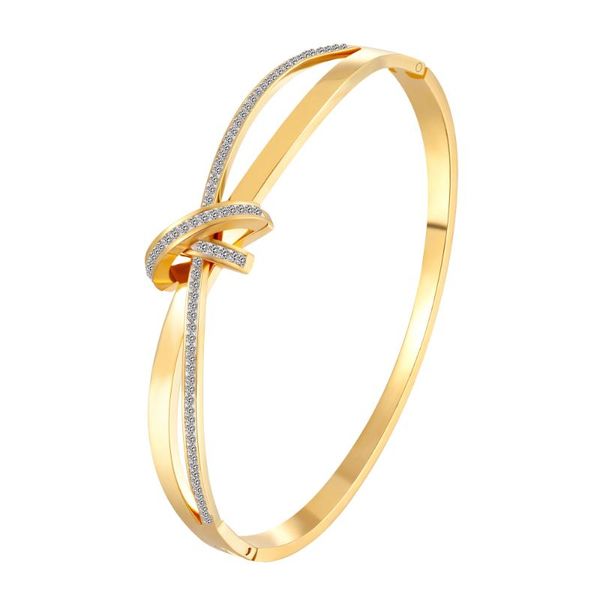 bangle luxury cross love knot bracelet semicircle cz crystal bracelets bangles for women fashion jewelry gift, Black
bangle luxury cross love knot bracelet semicircle cz crystal bracelets bangles for women fashion jewelry gift, Black
