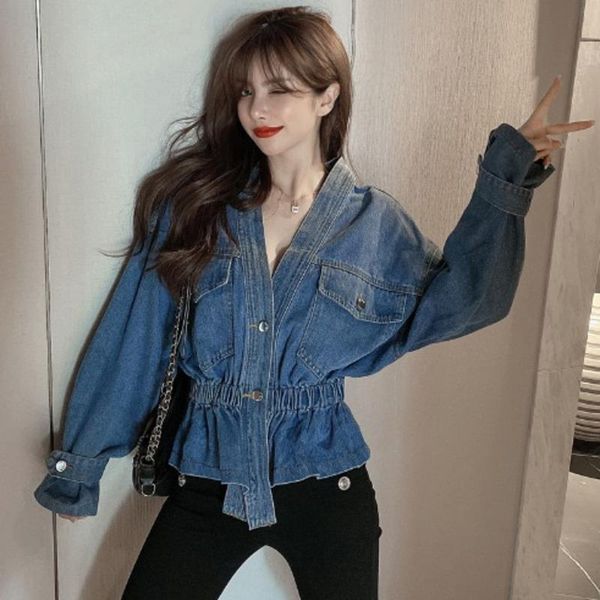 women's jackets denim jacket spring autumn 2021 fashion korean high waist cowboy coat women loose streetwear, Black;brown
women's jackets denim jacket spring autumn 2021 fashion korean high waist cowboy coat women loose streetwear, Black;brown