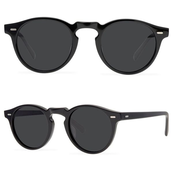 sunglasses acetate polarized uv400 round for men women vintage clear frame brand designer 5186 sun glasses oculos gafas, White;black
sunglasses acetate polarized uv400 round for men women vintage clear frame brand designer 5186 sun glasses oculos gafas, White;black