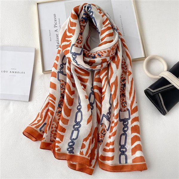 scarves 2021 luxury headband brand shawls chain print cotton scarf women pashmina hijab wraps ladies beach stoles foulard bufanda, Blue;gray
scarves 2021 luxury headband brand shawls chain print cotton scarf women pashmina hijab wraps ladies beach stoles foulard bufanda, Blue;gray