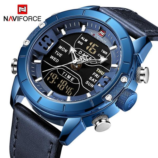 wristwatches naviforce military watch men sport leather strap wristwatch mens waterproof digital quartz clock relogio masculino, Slivery;brown
wristwatches naviforce military watch men sport leather strap wristwatch mens waterproof digital quartz clock relogio masculino, Slivery;brown