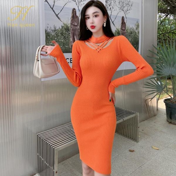 casual dresses h han queen 2021 women winter hollow out pullover sweater knitted sheath pencil dress bottoming simple, Black;gray
casual dresses h han queen 2021 women winter hollow out pullover sweater knitted sheath pencil dress bottoming simple, Black;gray
