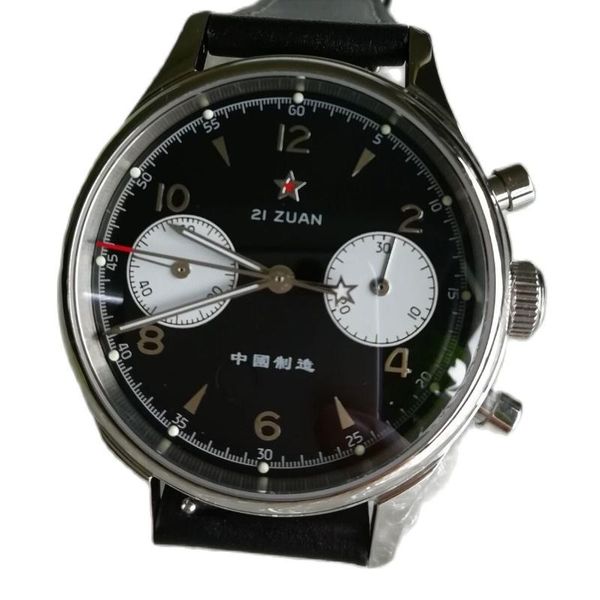 wristwatches chronograph watch men mechanical military seagull 1963 st1901 movement sapphire black dial luminous, Slivery;brown
wristwatches chronograph watch men mechanical military seagull 1963 st1901 movement sapphire black dial luminous, Slivery;brown