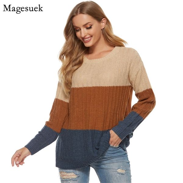 fashion winter sweater women loose vintage knitted korean striped long sleeve knitwear pull femme 11755 210512, White;black
fashion winter sweater women loose vintage knitted korean striped long sleeve knitwear pull femme 11755 210512, White;black