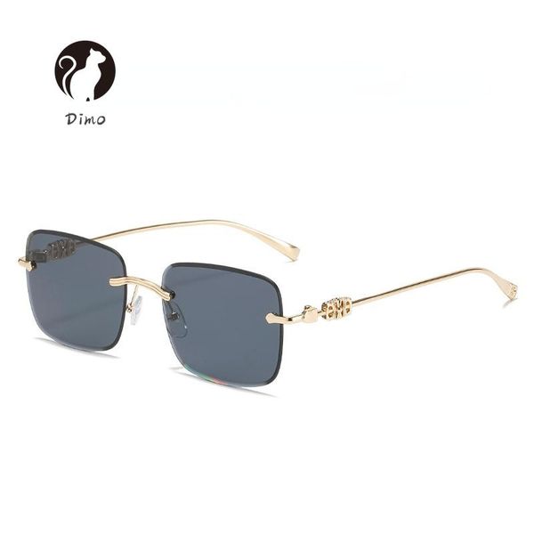 sunglasses trend retro square small frame fashion men's and women's frameless cut edge ocean sheet metal, White;black
sunglasses trend retro square small frame fashion men's and women's frameless cut edge ocean sheet metal, White;black