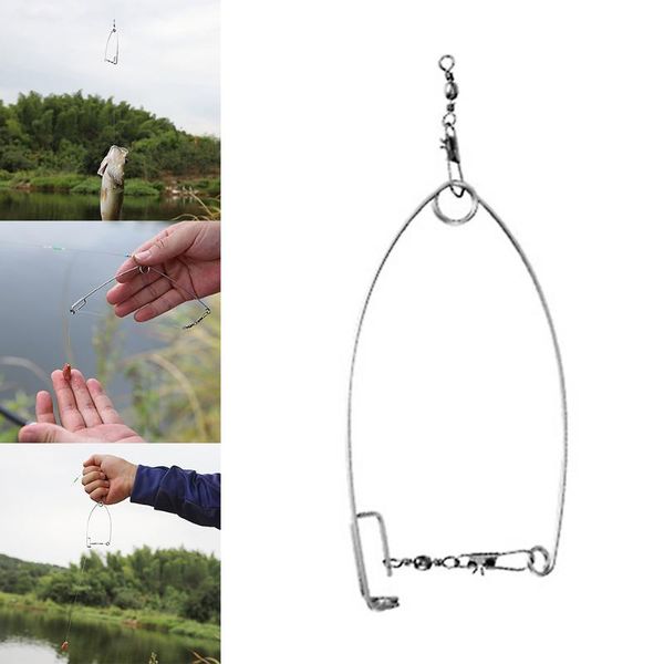 fishing hooks tackle artifact camping automatic device spring ejection hook stainless steel accessories
fishing hooks tackle artifact camping automatic device spring ejection hook stainless steel accessories