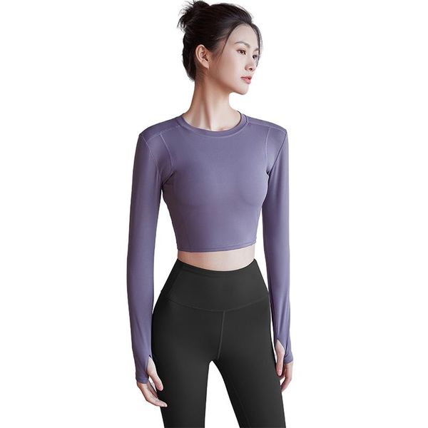 yoga outfit long sleeve female tight slim t-shirt running fitness sportswear clothes quick dry super elastic undershirt mujer
yoga outfit long sleeve female tight slim t-shirt running fitness sportswear clothes quick dry super elastic undershirt mujer