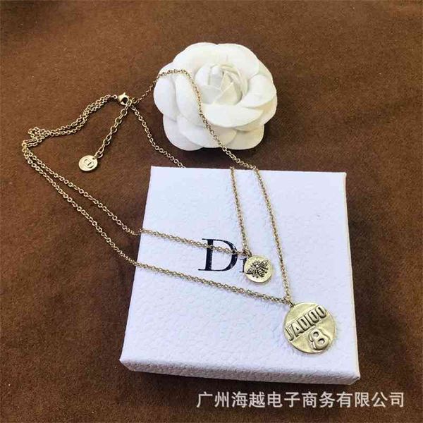 75% off outlet online new christmas gift bee letter size round double layer necklace for girlfriend, Silver
75% off outlet online new christmas gift bee letter size round double layer necklace for girlfriend, Silver
