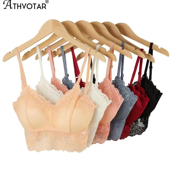 bustiers & corsets athvotar lace u-shaped women's tube backless bralette push up adjustable shoulder strap brassiere female underwe, Black;white 
bustiers & corsets athvotar lace u-shaped women's tube backless bralette push up adjustable shoulder strap brassiere female underwe, Black;white