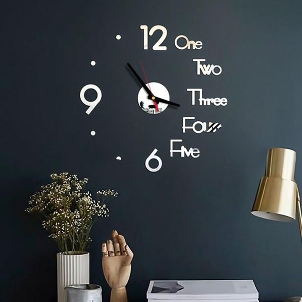 acrylic mirror wall clock big quartz watch still life modern clocks living room home decoration 3d hanging decor
acrylic mirror wall clock big quartz watch still life modern clocks living room home decoration 3d hanging decor
