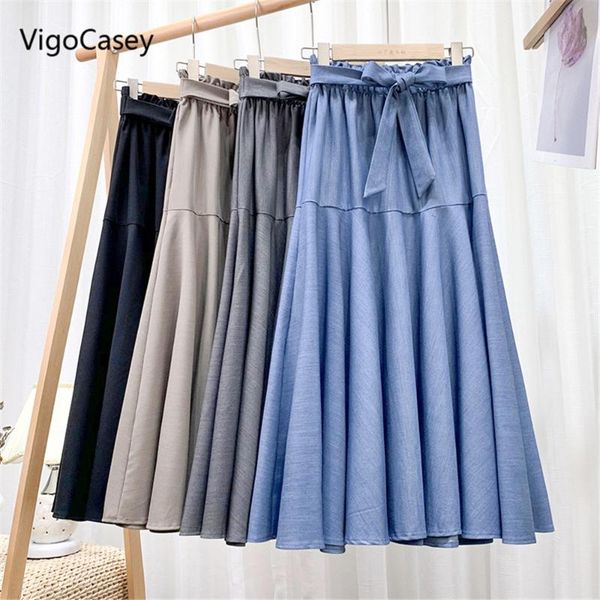 skirts fairyshely 2021 long skirt women spring summer flower elastic band high waist blue maxi office lady belt, Black
skirts fairyshely 2021 long skirt women spring summer flower elastic band high waist blue maxi office lady belt, Black