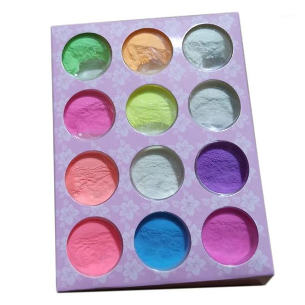 12pcs/set neon phosphor powder nail glitter dust luminous pigment fluorescent glitters glow in the dark1, Silver;gold
12pcs/set neon phosphor powder nail glitter dust luminous pigment fluorescent glitters glow in the dark1, Silver;gold