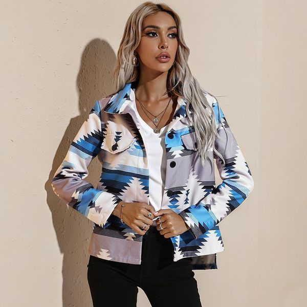 women's jackets 2021 autumn winter fashion women button up cardigans ladies printing long sleeve turn-down collar outerwear coats, Black;brown
women's jackets 2021 autumn winter fashion women button up cardigans ladies printing long sleeve turn-down collar outerwear coats, Black;brown