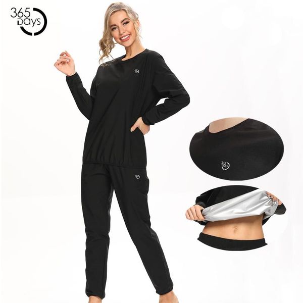 2pcs sauna suit women sports sweat tracksuit 2 piece set winter long sleeve running fitness training gym clothing, White;black
2pcs sauna suit women sports sweat tracksuit 2 piece set winter long sleeve running fitness training gym clothing, White;black