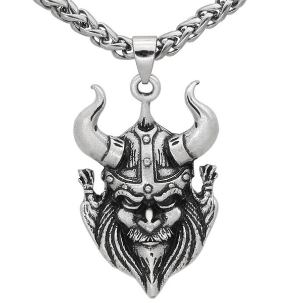 pendant necklaces viking nordic odin amulet antique silver color necklace men's biker norse mythology jewelry with stainless steel chai
pendant necklaces viking nordic odin amulet antique silver color necklace men's biker norse mythology jewelry with stainless steel chai