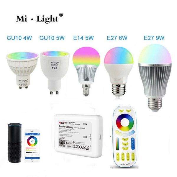 bulbs mi light / miboxer ac85-265v e27 e14 gu10 dimmable led bulb rgb+cct(2700-6500k) rgb alexa smart spotlight indoor decoration
bulbs mi light / miboxer ac85-265v e27 e14 gu10 dimmable led bulb rgb+cct(2700-6500k) rgb alexa smart spotlight indoor decoration