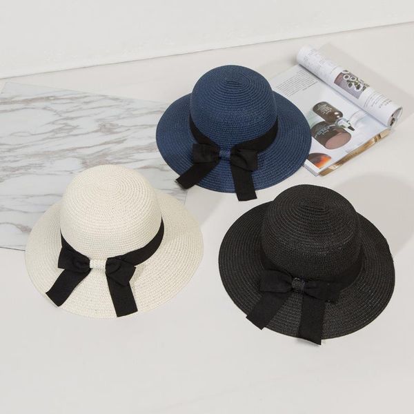 fashion big bow design sun hat woman summer cap uv protection brimmed hats for lady beach shade wide brim, Blue;gray
fashion big bow design sun hat woman summer cap uv protection brimmed hats for lady beach shade wide brim, Blue;gray