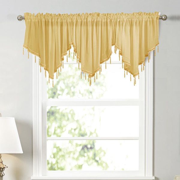 romantic sheer voile curtain valance with beads 130x60cm small for kitchen window decor rod pocket design & drapes
romantic sheer voile curtain valance with beads 130x60cm small for kitchen window decor rod pocket design & drapes