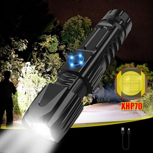 zoomable powerful xhp70 led rechargeable usb torch 26650 hunting lamp for camping#0213g10 bike lights
zoomable powerful xhp70 led rechargeable usb torch 26650 hunting lamp for camping#0213g10 bike lights