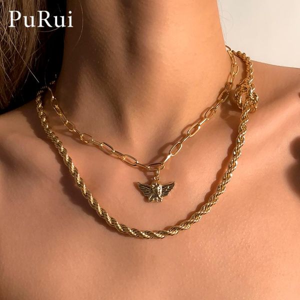 pendant necklaces vintage andel chains necklace double layered knot twist chain choker neckalces 2021 punk jewelry on the neck accessories, Silver
pendant necklaces vintage andel chains necklace double layered knot twist chain choker neckalces 2021 punk jewelry on the neck accessories, Silver