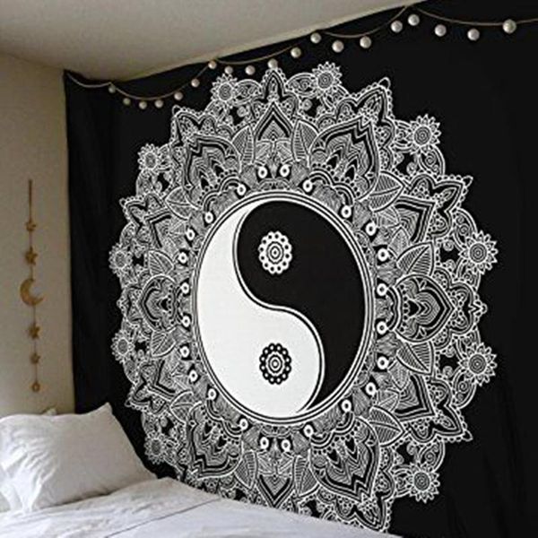 tapestries cilected black and white wall cloth feather printed mandala tapestry hanging home decor beach throw towel
tapestries cilected black and white wall cloth feather printed mandala tapestry hanging home decor beach throw towel