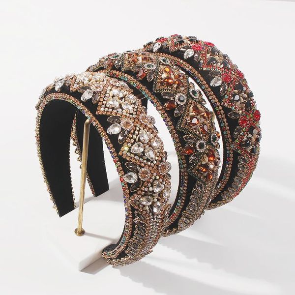 hair clips & barrettes retro rhinestones headband crystal hairband women tiara baroque jewelry party headbands luxury african accessories, Golden;silver
hair clips & barrettes retro rhinestones headband crystal hairband women tiara baroque jewelry party headbands luxury african accessories, Golden;silver