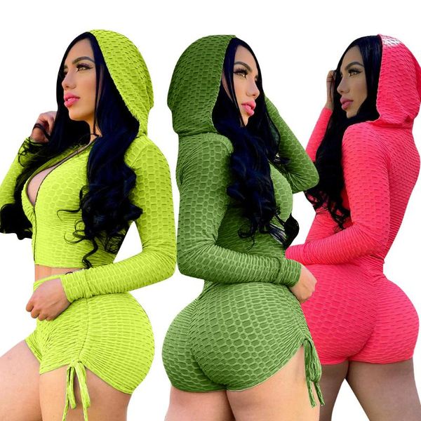 women's tracksuits adfvat women casual sportswear long sleeve hooded short coat and slim fit shorts two piece suit ls6421, Gray
women's tracksuits adfvat women casual sportswear long sleeve hooded short coat and slim fit shorts two piece suit ls6421, Gray