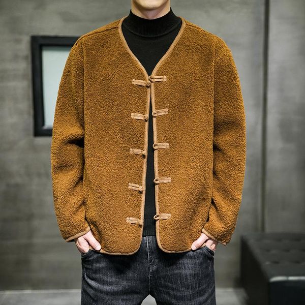 ethnic clothing large size mens lamb wool bomber jackets tang buckle brown plush coats velvet chinese year clothes for men china cloth store, Red
ethnic clothing large size mens lamb wool bomber jackets tang buckle brown plush coats velvet chinese year clothes for men china cloth store, Red