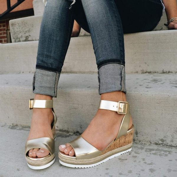 sandals women fashion thick bottom buckle summer female fish mouth exposed toe wedges pu ladies shoes gy4j, Black
sandals women fashion thick bottom buckle summer female fish mouth exposed toe wedges pu ladies shoes gy4j, Black