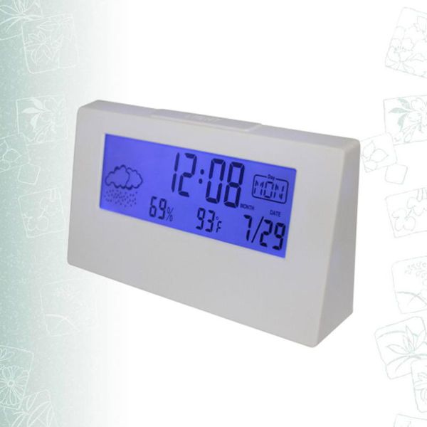 other clocks & accessories student lcd weather display deskclock temperature humidity snooze alarm multi-function electronic (white)
other clocks & accessories student lcd weather display deskclock temperature humidity snooze alarm multi-function electronic (white)