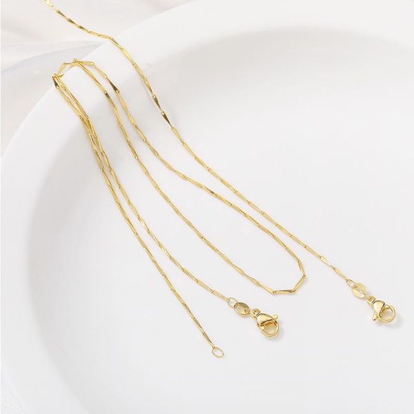 chokers diy handmade necklace jewelry making supplies 14k gold silver filled plated chains chocker chain with clasps, Golden;silver
chokers diy handmade necklace jewelry making supplies 14k gold silver filled plated chains chocker chain with clasps, Golden;silver