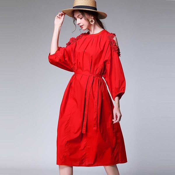 solid plus size o neck a line dresses slimming summer style off-the-shoulder women dress 210615, Black;gray
solid plus size o neck a line dresses slimming summer style off-the-shoulder women dress 210615, Black;gray