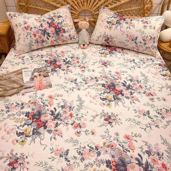 sheets & sets cilected 100% cotton printed bed sheet single double mattress protection cover summer breathable bedspread home decoration
sheets & sets cilected 100% cotton printed bed sheet single double mattress protection cover summer breathable bedspread home decoration