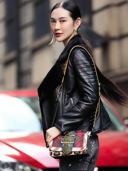 women's leather & faux genuine 2022 winter jacket women sheep shearling fur coat female sheepskin coats chaqueta mujer my, Black
women's leather & faux genuine 2022 winter jacket women sheep shearling fur coat female sheepskin coats chaqueta mujer my, Black