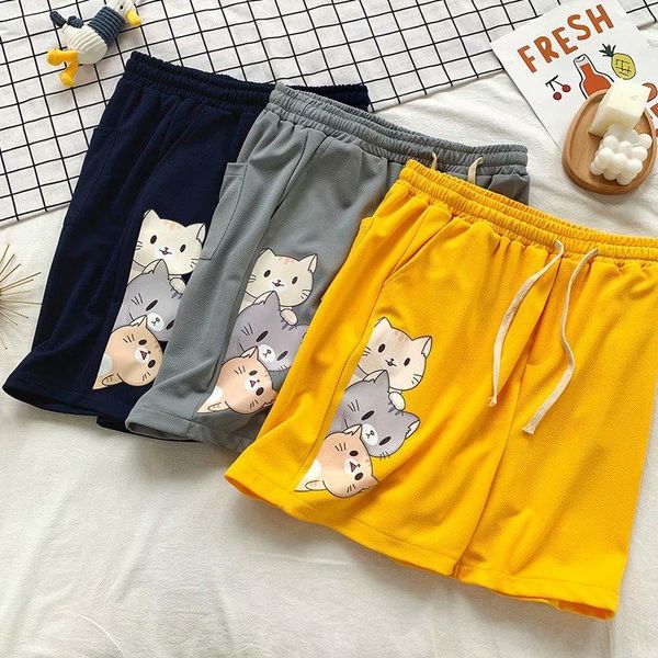 men's shorts fashion street 2021 summer breathable sports casual fitness printing all-match loose pants, White;black
men's shorts fashion street 2021 summer breathable sports casual fitness printing all-match loose pants, White;black