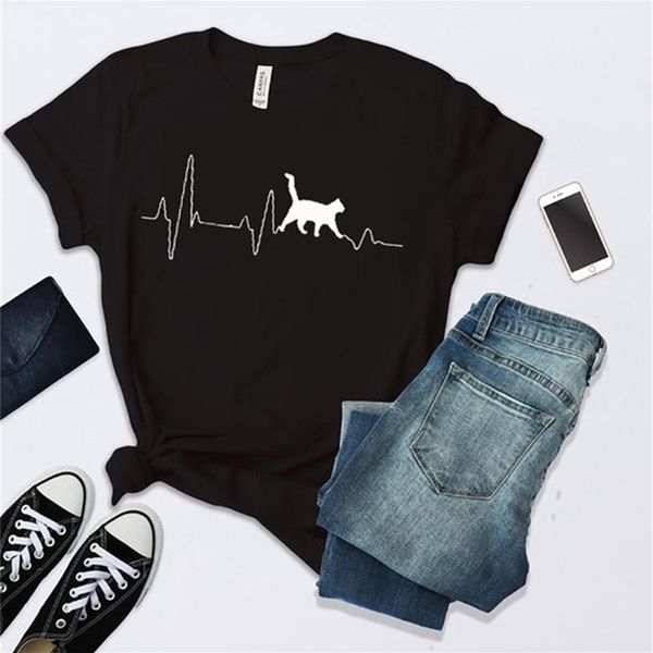 fashion t shirt for women brand round ne large half sleeve summer print short clothes, White
fashion t shirt for women brand round ne large half sleeve summer print short clothes, White