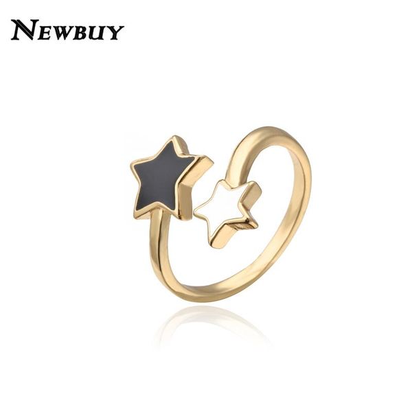 wedding rings buy fashion black/white & pink/yellow oil star open ring for women girl wholesale gold color copper party jewelry, Slivery;golden
wedding rings buy fashion black/white & pink/yellow oil star open ring for women girl wholesale gold color copper party jewelry, Slivery;golden