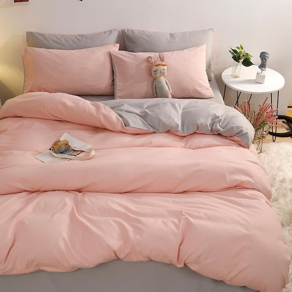 bedding sets pink minimalist warm youthful style home textile duvet cover bed sheet pillow case single double king for set
bedding sets pink minimalist warm youthful style home textile duvet cover bed sheet pillow case single double king for set