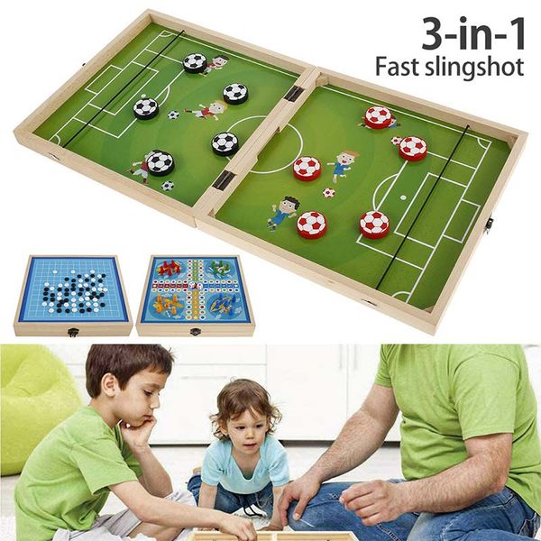 3in1 foldable foosball winner board games table hockey game catapult chess flying chess parent-child interactive toy party game
3in1 foldable foosball winner board games table hockey game catapult chess flying chess parent-child interactive toy party game