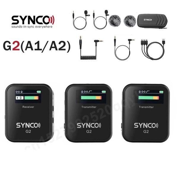 microphones synco g2 a2 a1 microphone g2a1 g2a2 wireless lavalier mic system for smartphone dslr camera realtime monitoring 70m transmission
microphones synco g2 a2 a1 microphone g2a1 g2a2 wireless lavalier mic system for smartphone dslr camera realtime monitoring 70m transmission