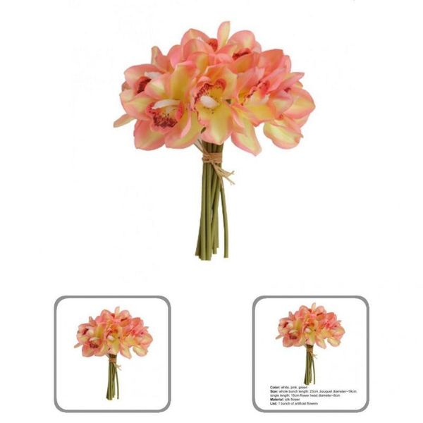 decorative flowers & wreaths 1 bouquet cute fake flower wide application simulation anti-fall beautiful everlasting
decorative flowers & wreaths 1 bouquet cute fake flower wide application simulation anti-fall beautiful everlasting